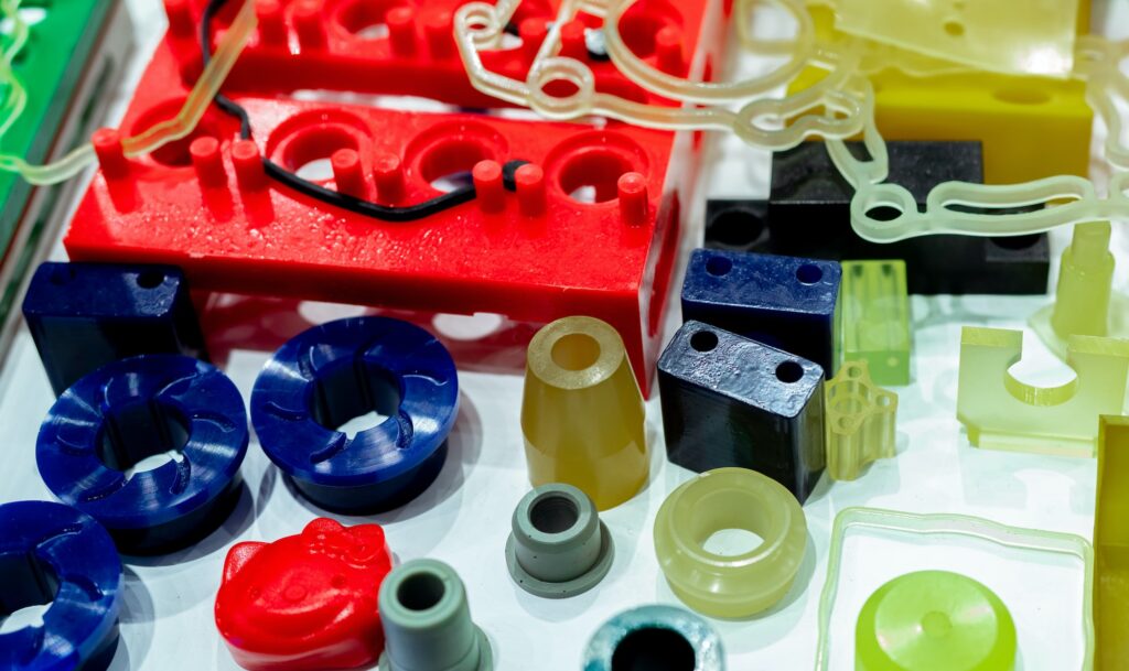 Engineering plastics. Plastic material used in manufacturing industry. Global engineering plastic