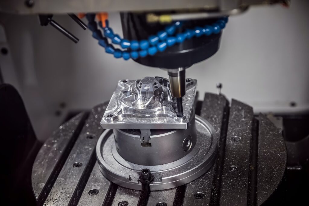 Metalworking CNC milling machine.